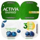 Activia Frutta con Mirtillo in Pezzi, 4x125 g